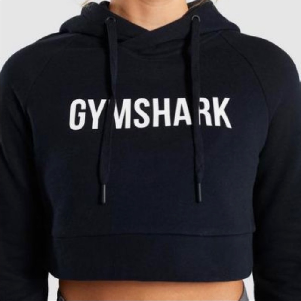 Gym Shark Cropped Hoodie